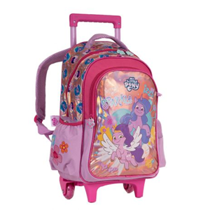کوله پشتی چرخدار 40 سانتی مای لیتل پونی مدل Rainbow Max - Backpack - Trolly Bag - My Little Pony - Sparkle_کوله پشتی